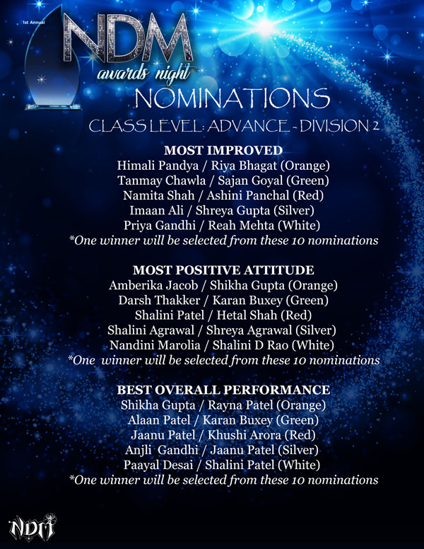 NDM-Awards-Night-Nominations-Class-Level-Advance-Division-2