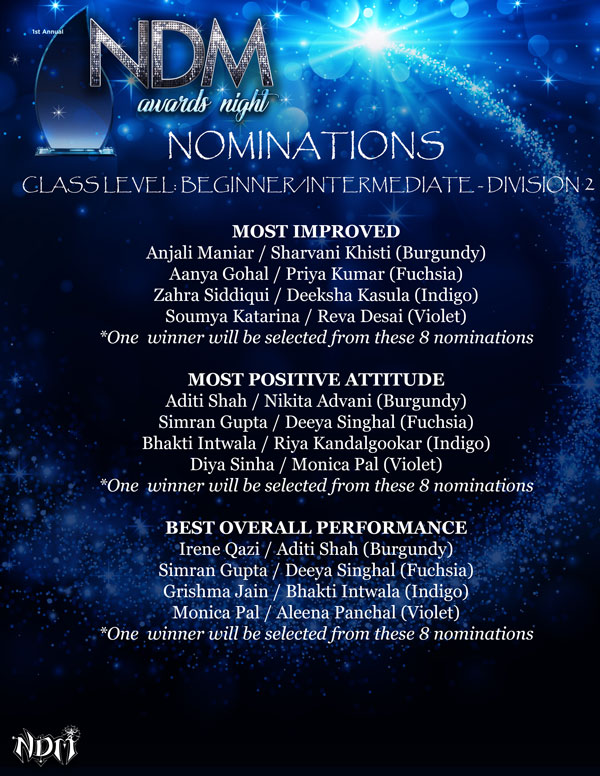 NDM-Awards-Night-Nominations-Class-Level-Beginner-Intermediate-Division-2