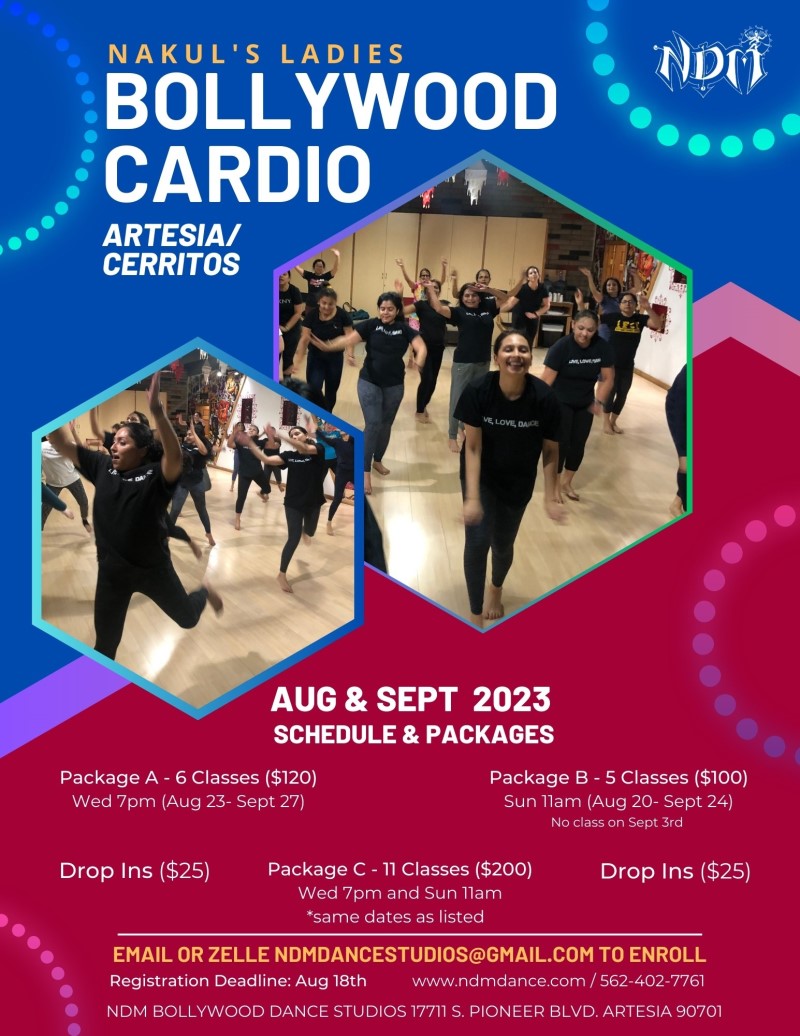 Aug and Sept 2023 Cardio Artesia